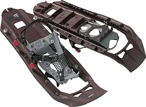 msr evo trail snowshoes 22 inch pair iron